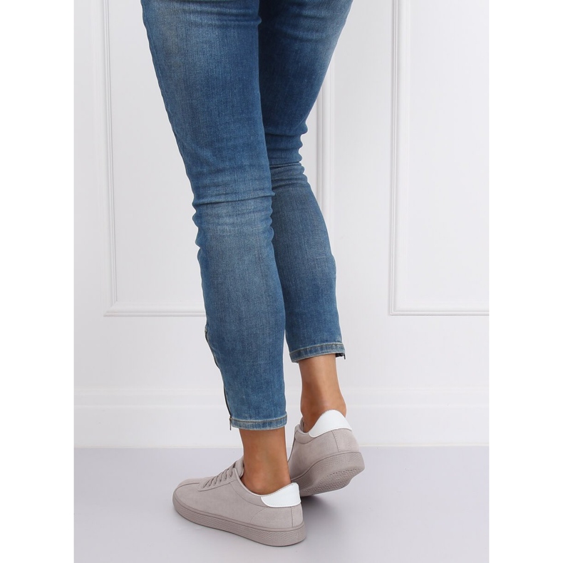 Gri Adidași gri pentru femei LX-9857 Gri 1 Gri Adidași gri pentru femei LX-9857 Gri 1