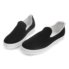 Adidași Slip On M011 Negru 3