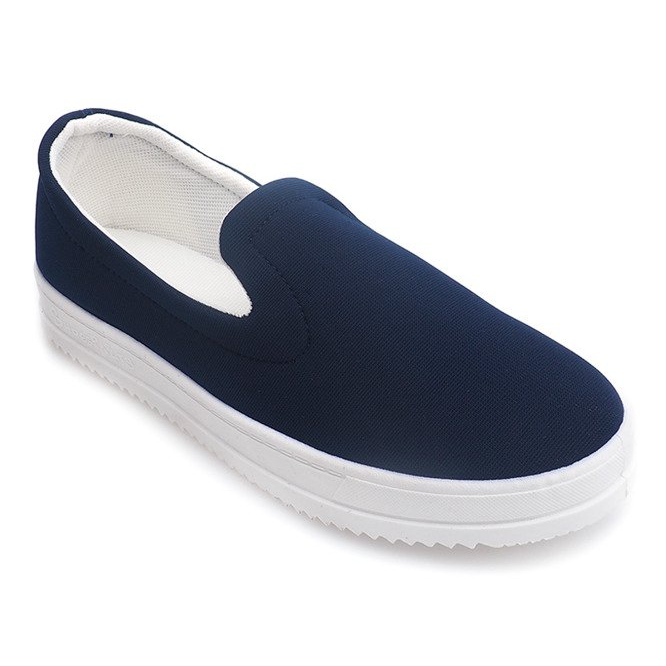 Adidași Slip On M011 Blue Navy albastru marin 1