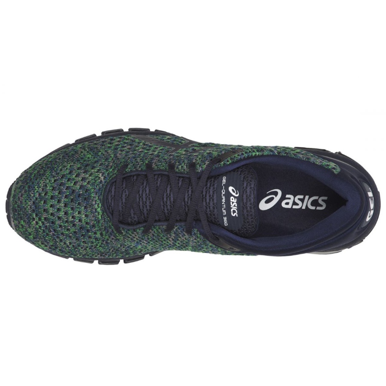 Pantofi de alergare Asics Gel-Quantum 360 Knit 2 M T840N-5884 albastru marin 2
