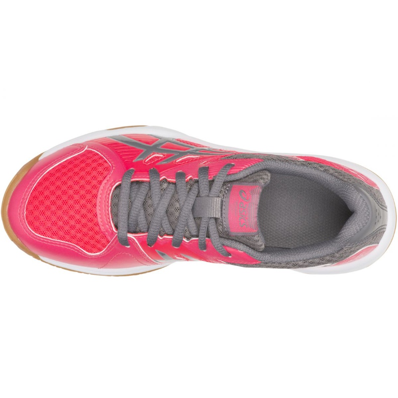 Asics Upcourt 3 Gs Jr 1074A005-700 pantofi de volei multicolor roz 2