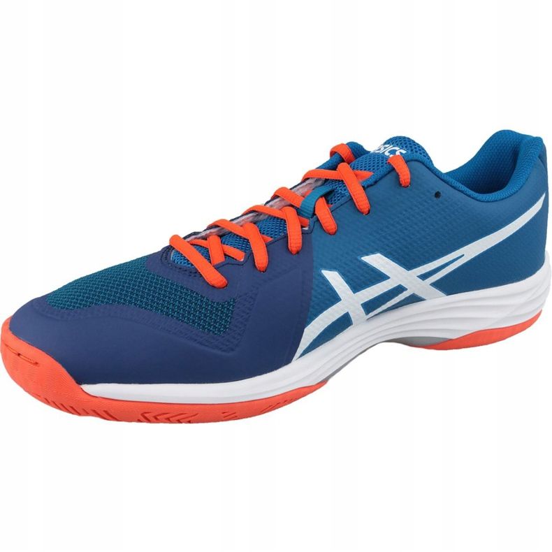 Pantofi de volei Asics Gel-Tactic M B702N-401 albastru marin albastru 1