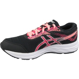 Pantofi de alergare Asics Gel-Excite 6 Gs Jr 1014A079-002 negru roz 1 Pantofi de alergare Asics Gel-Excite 6 Gs Jr 1014A079-002 negru roz 1