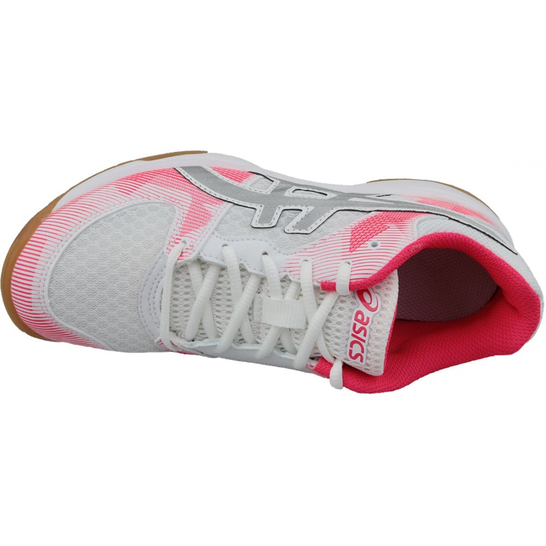 Asics Gel-Tactic Gs Jr 1074A014-101 pantofi de volei alb gri 2