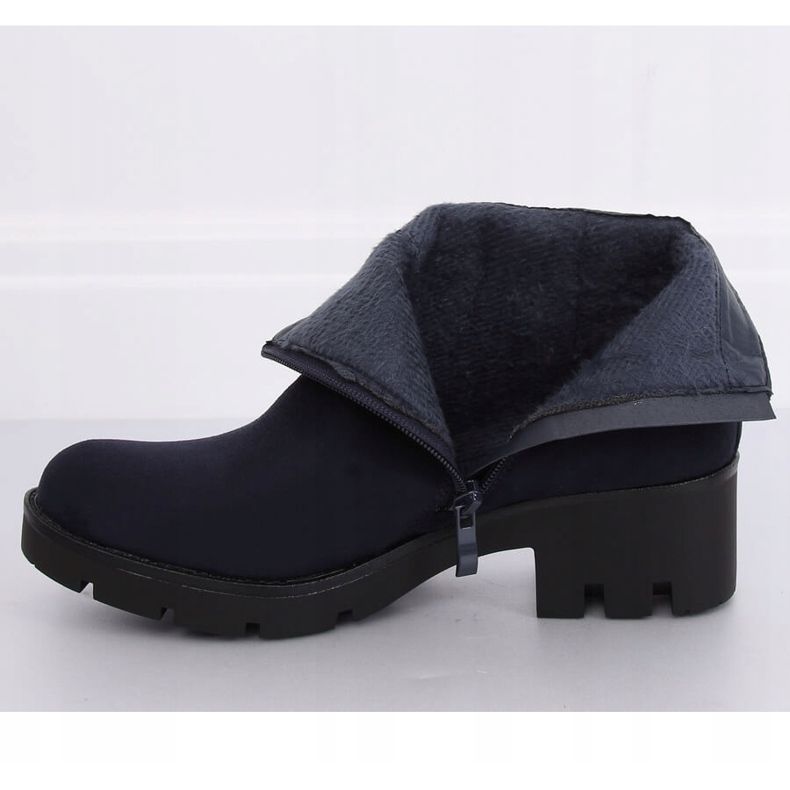 NC832 Cizme bleumarin Jodhpur albastru marin 1