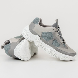 SHELOVET Adidași gri la modă 1