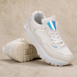 SHELOVET Pantofi sport pentru femei alb 1