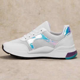 SHELOVET Încălțăminte sport confortabilă alb 1