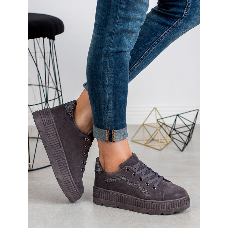 SHELOVET Adidași gri 1 SHELOVET Adidași gri 1