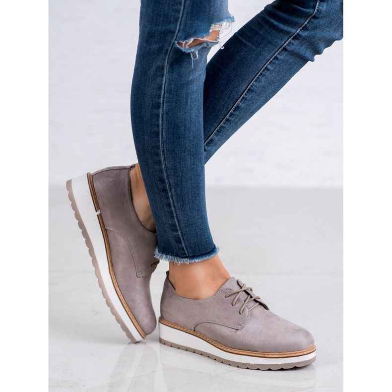 Marquiz Încălțăminte gri pentru femei 2