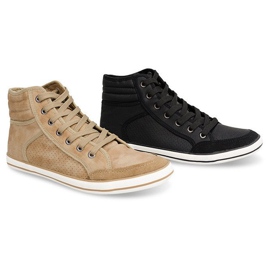 Adidași Boxer 501 Camel High-top maro 1