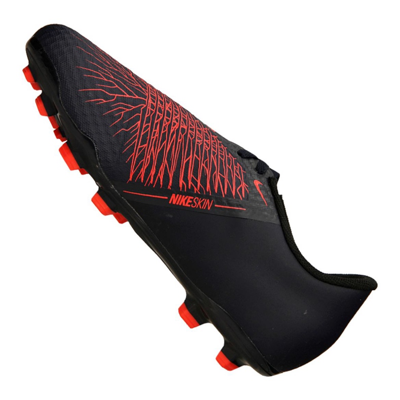 Pantofi de fotbal Nike Jr Phantom Vnm Academy Fg Jr AO0362-440 negru negru 1