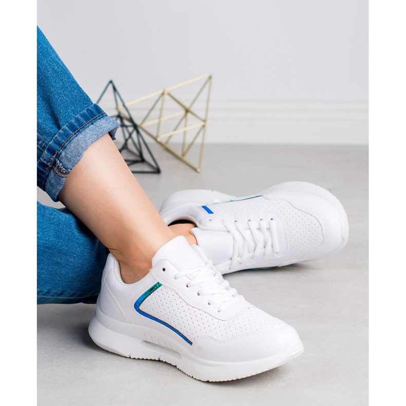 SHELOVET Pantofi sport pentru femei alb 1
