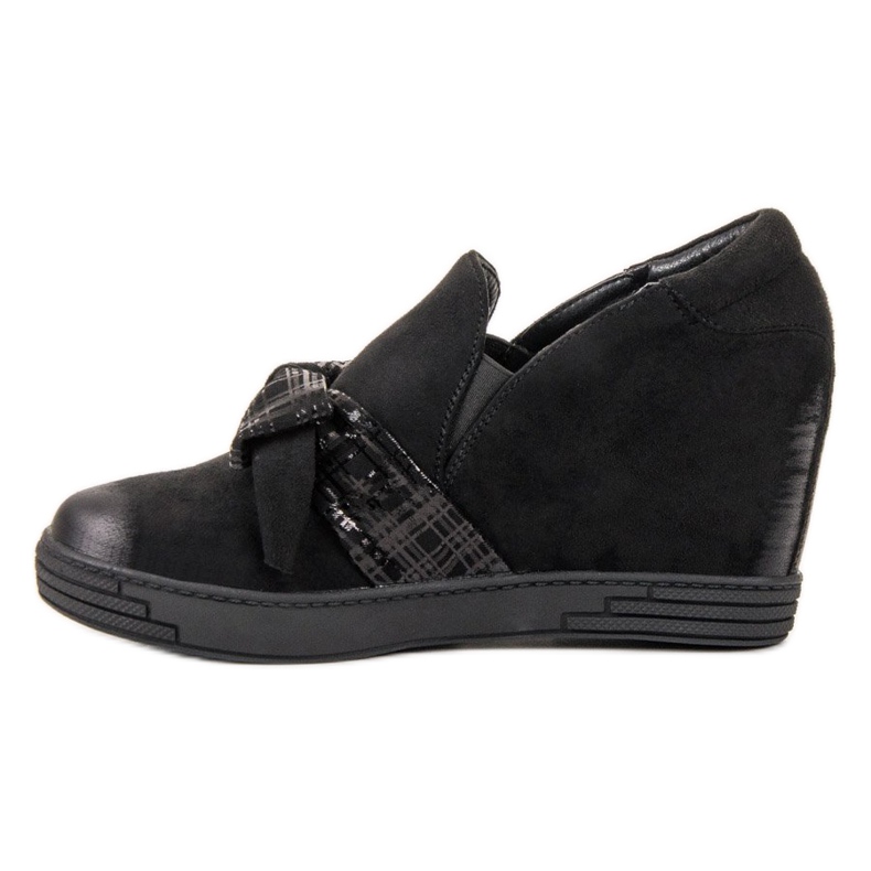 Vinceza Pantofi cu pană Vici negru 1 Vinceza Pantofi cu pană Vici negru 1