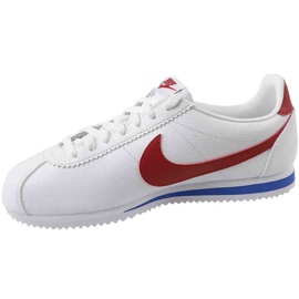 Nike Classic Cortez Leather W 807471-103 alb 1 Nike Classic Cortez Leather W 807471-103 alb 1