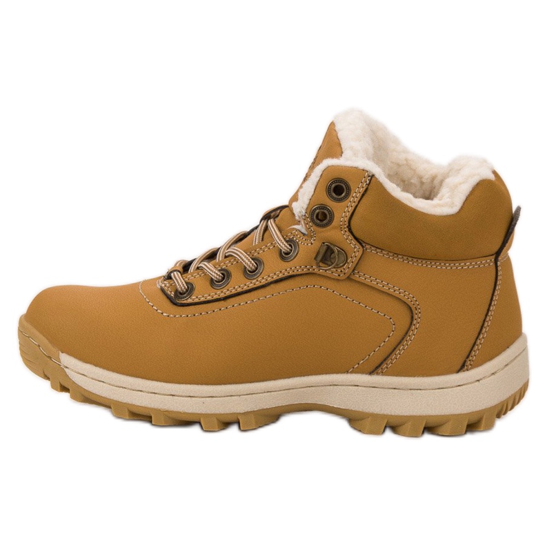 Ax Boxing Pantofi de trekking calzi galben 1 Ax Boxing Pantofi de trekking calzi galben 1