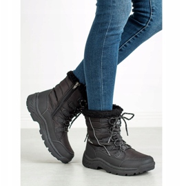 Arrigo Bello Ghete de zăpadă calde negru 1