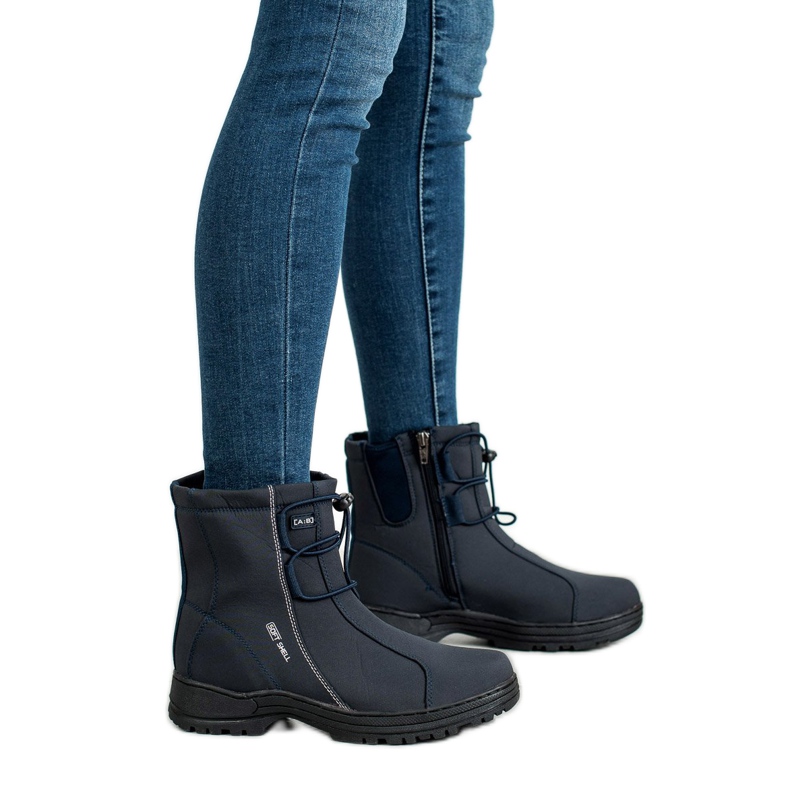 Ax Boxing Cizme de zăpadă bleumarin albastru 2