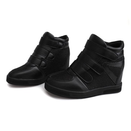 Tenisi cu toc 7776 Negru 1