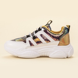 Ax Boxing Tenisi Cu Paiete gri galben 1 Ax Boxing Tenisi Cu Paiete gri galben 1