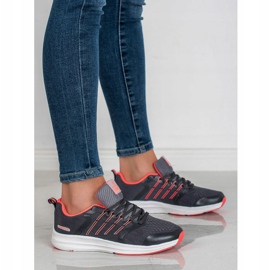 Ax Boxing Pantofi sport ușori negru roz 2 Ax Boxing Pantofi sport ușori negru roz 2