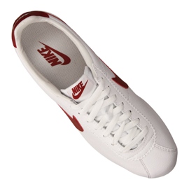 Pantofi Nike Classic Cortez Leather M 749 571-154 alb 2