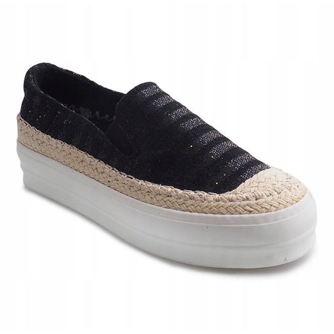 Adidași Espadrile GH001 Negru 1