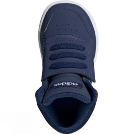 Pantofi copii Adidas Hoops Mid 2.0 EE6714 albastru marin 1 Pantofi copii Adidas Hoops Mid 2.0 EE6714 albastru marin 1