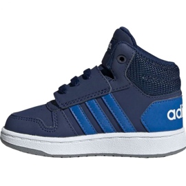 Pantofi copii Adidas Hoops Mid 2.0 EE6714 albastru marin 2