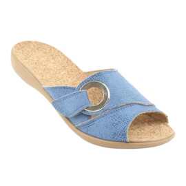 Pantofi de damă Befado pu 265D015 albastru 1