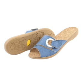 Pantofi de damă Befado pu 265D015 albastru 4