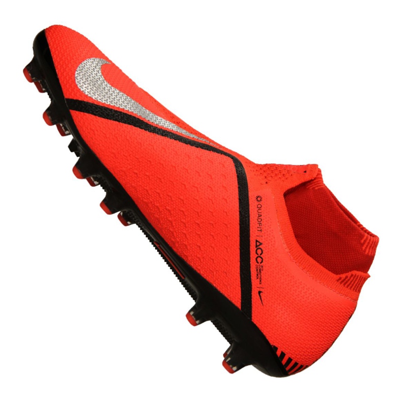 Pantof de fotbal Nike Phantom Vsn Elite Df AG-Pro M AO3261-600 portocale roșu 1