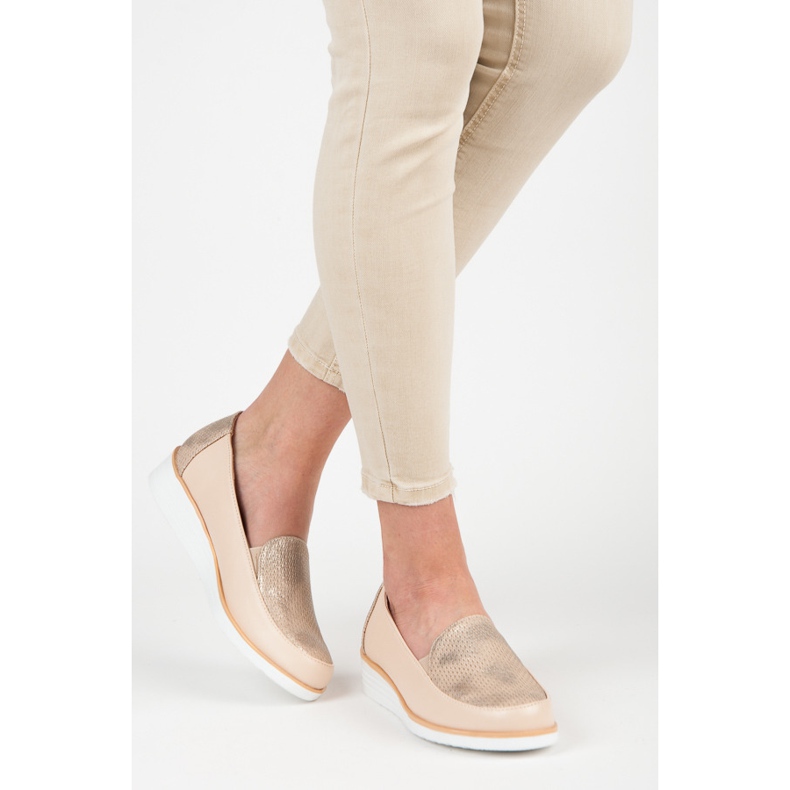 Pantofi cu model VICES maro 2