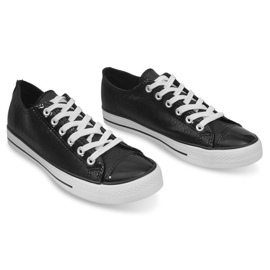 Adidași sport din piele Ydb negru 1 Adidași sport din piele Ydb negru 1