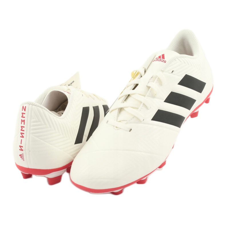 Ghete de fotbal Adidas Nemeziz 18.4 FxG M D97992 bej 3