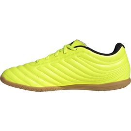 Ghete de fotbal Adidas Copa 19.4 In M F35487 negru galben 2