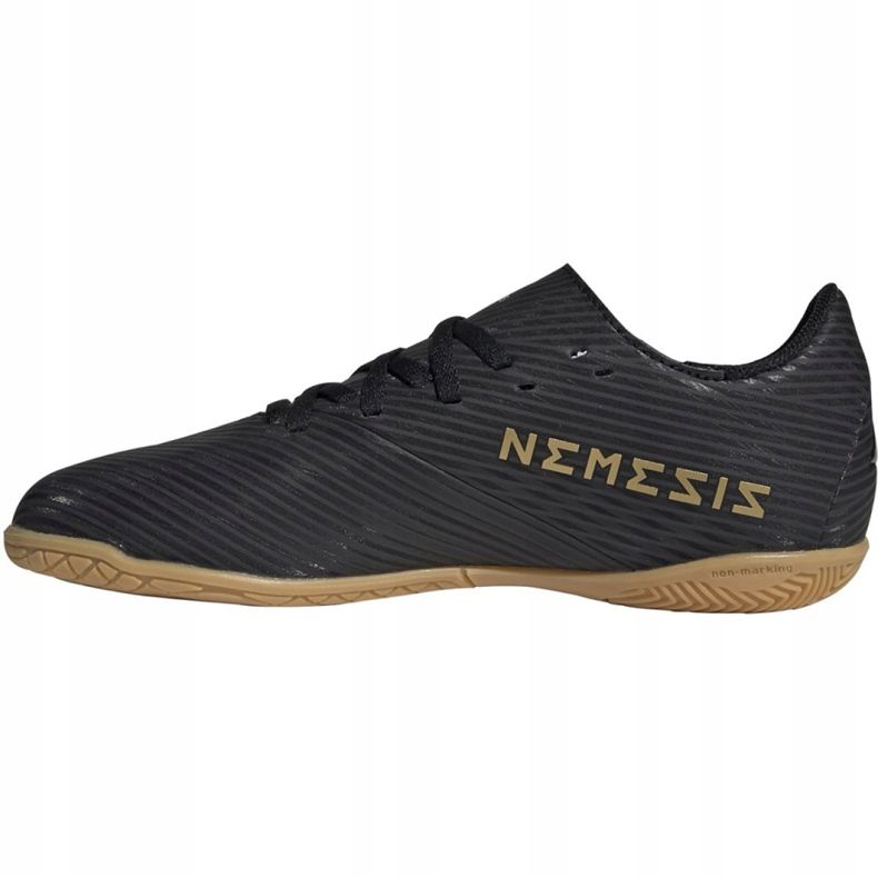 Ghete de fotbal Adidas Nemeziz 19.4 In Jr EG3314 negru negru 2 Ghete de fotbal Adidas Nemeziz 19.4 In Jr EG3314 negru negru 2