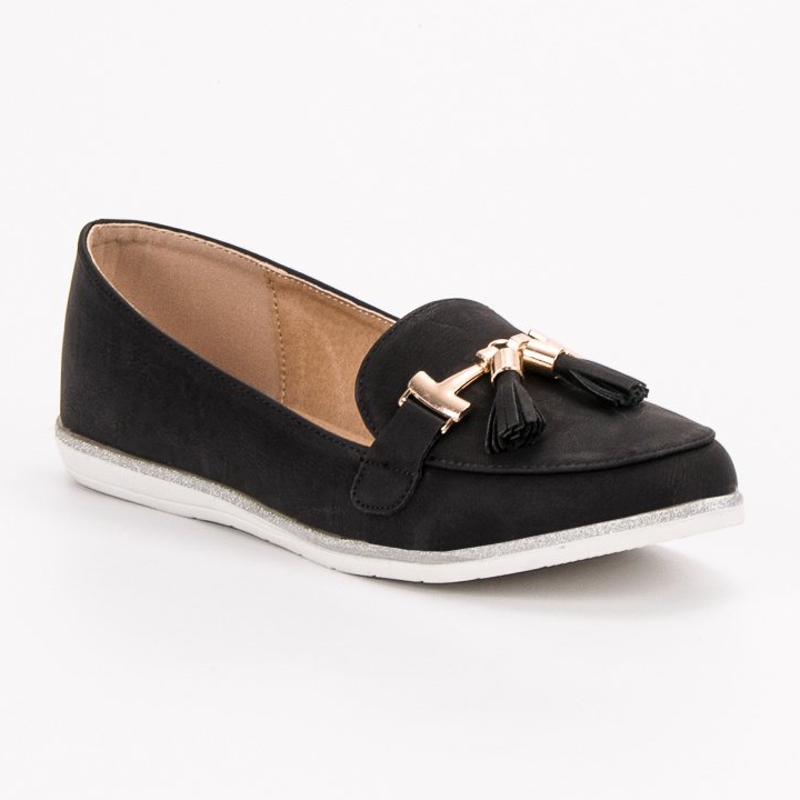 Juliet Mocasini casual negru 1 Juliet Mocasini casual negru 1