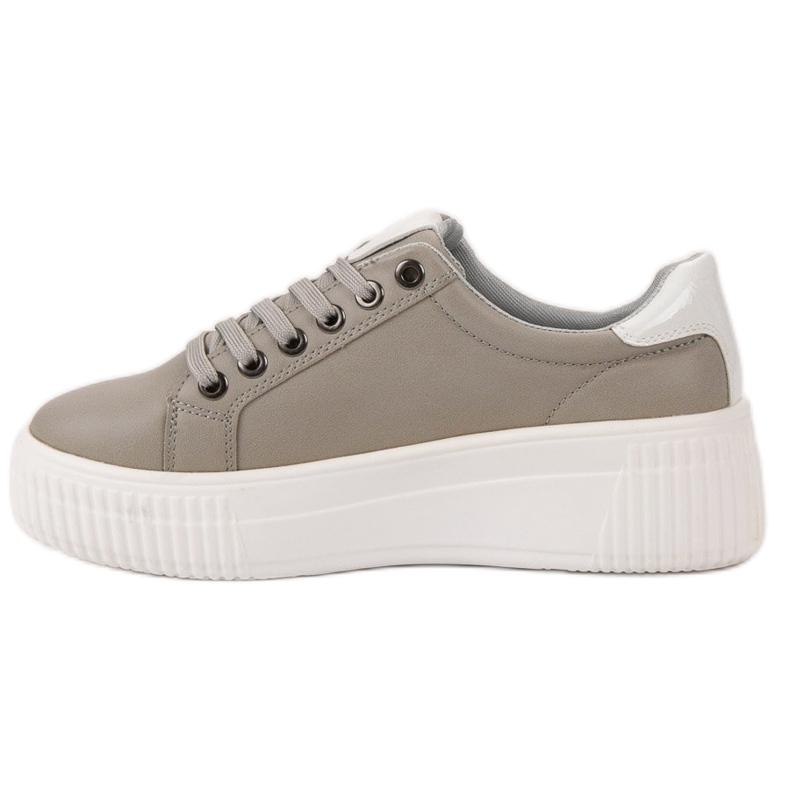 Kylie Încălțăminte sport pe platformă gri 1