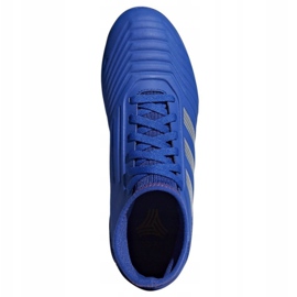 Pantofi Adidas Predator 19.3 Tf Jr CM8546 albastru 2