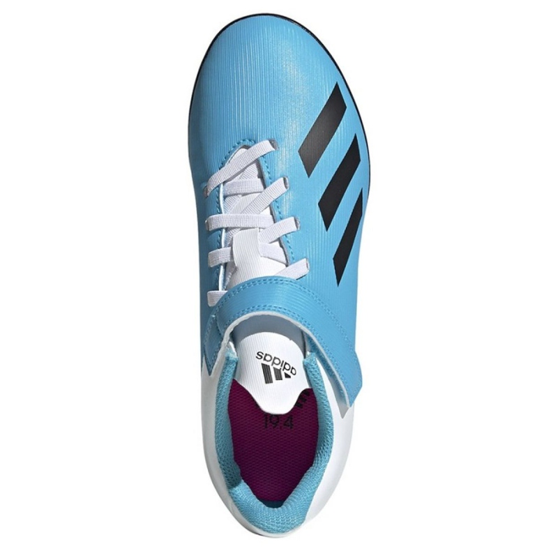 Pantofi Adidas X 19.4 H&amp;L Tf Jr EF9126 albastru 1