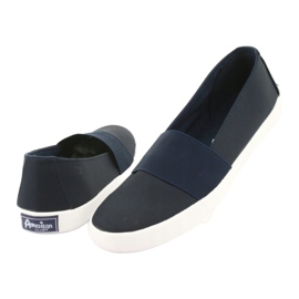 Adidași de culoare albastră bleumarin American Club albastru marin 4