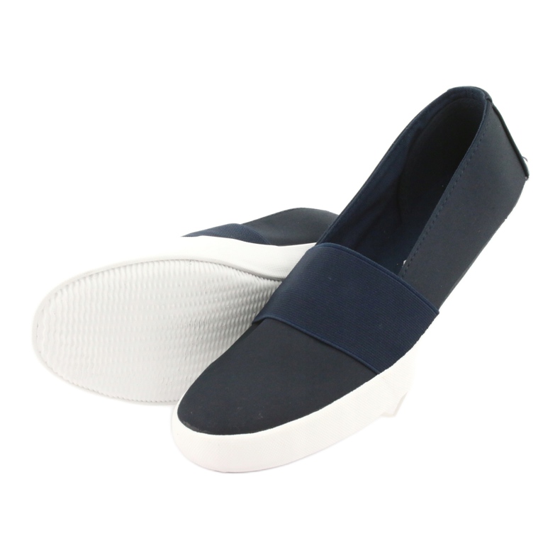 Adidași de culoare albastră bleumarin American Club albastru marin 5