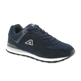 Pantofi sport de jogging American Club HA27 albastru marin 1 Pantofi sport de jogging American Club HA27 albastru marin 1