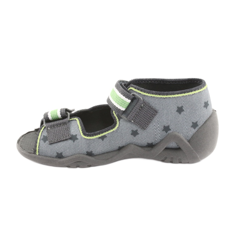 Pantofi pentru copii Befado galbeni 250P086 gri verde 2