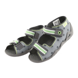 Pantofi pentru copii Befado galbeni 250P086 gri verde 3