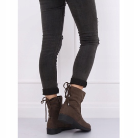 Cizme de damă verzi în kaki 7378-PA Verde 1 Cizme de damă verzi în kaki 7378-PA Verde 1