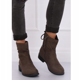 Cizme de damă verzi în kaki 7378-PA Verde 2 Cizme de damă verzi în kaki 7378-PA Verde 2