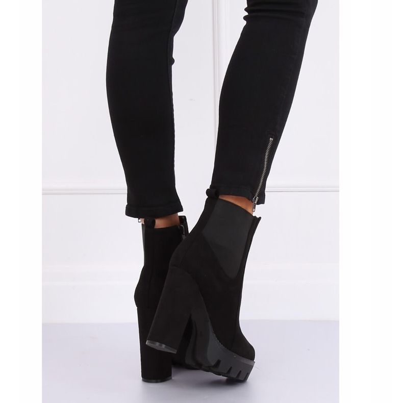 Ghete Chelsea negre negre BM282 Negre negru 1