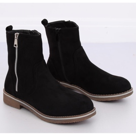 Cizme plate pentru femei negre 0-255 Negre negru 1